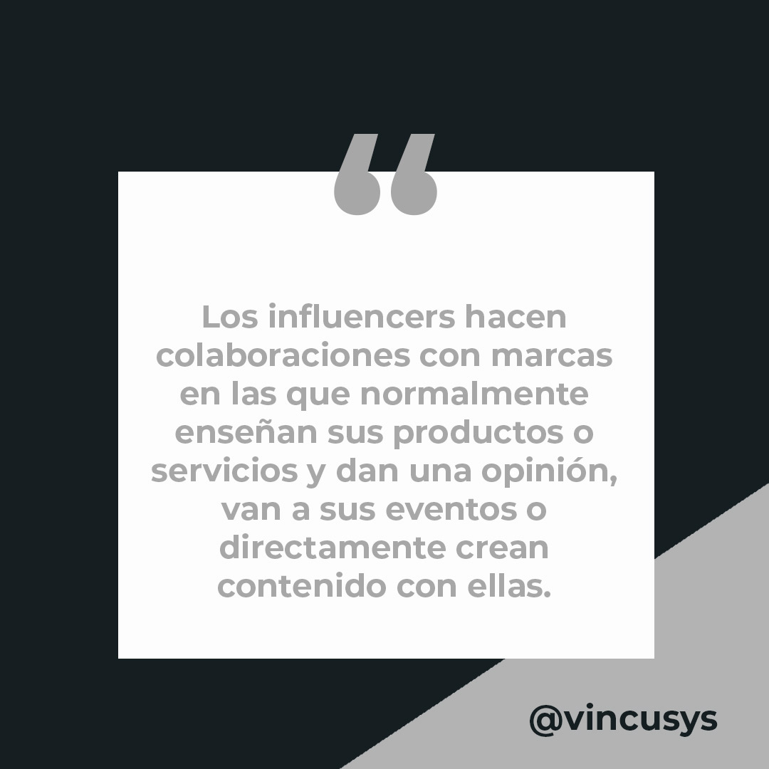 Destacado publicidad con influencers