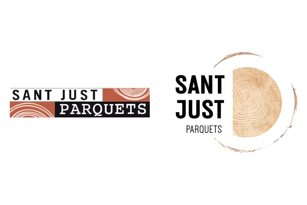 Comparación del logo de San Just.