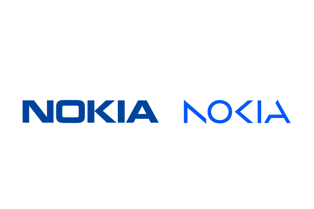 Comparación del logo de Nokia.