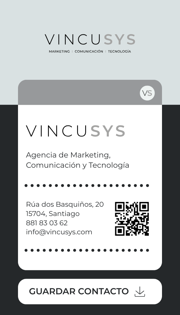 vCard: la alternativa a la tarjeta clásica para compartir tu contacto 1 26. vCard Vincusys web